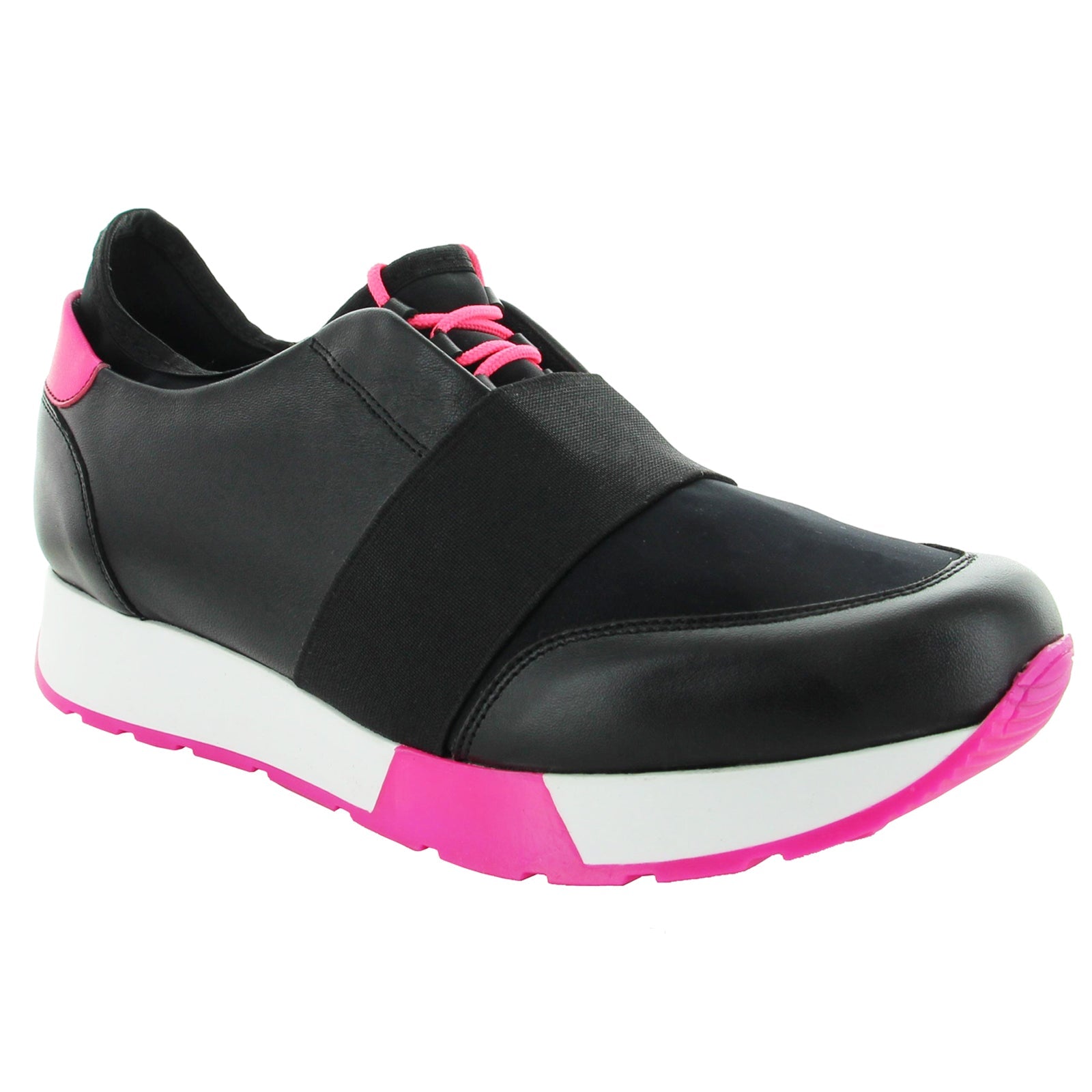 Tenis Beba Negra/Rosa