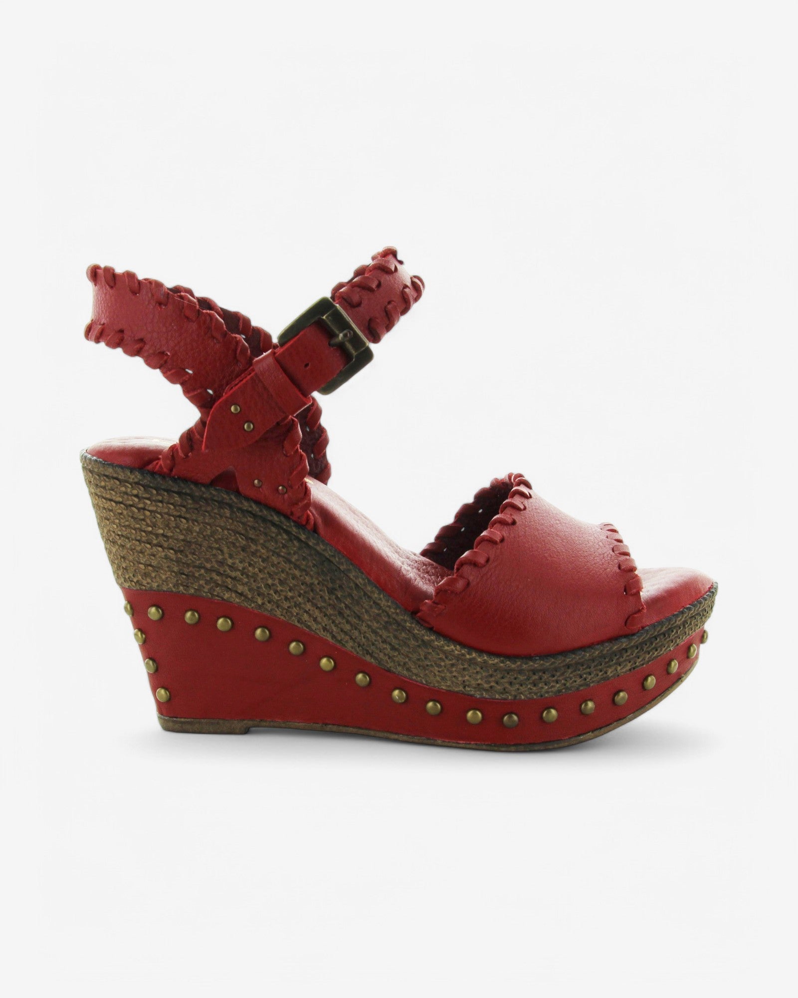 Sandalia Grisel Rojo