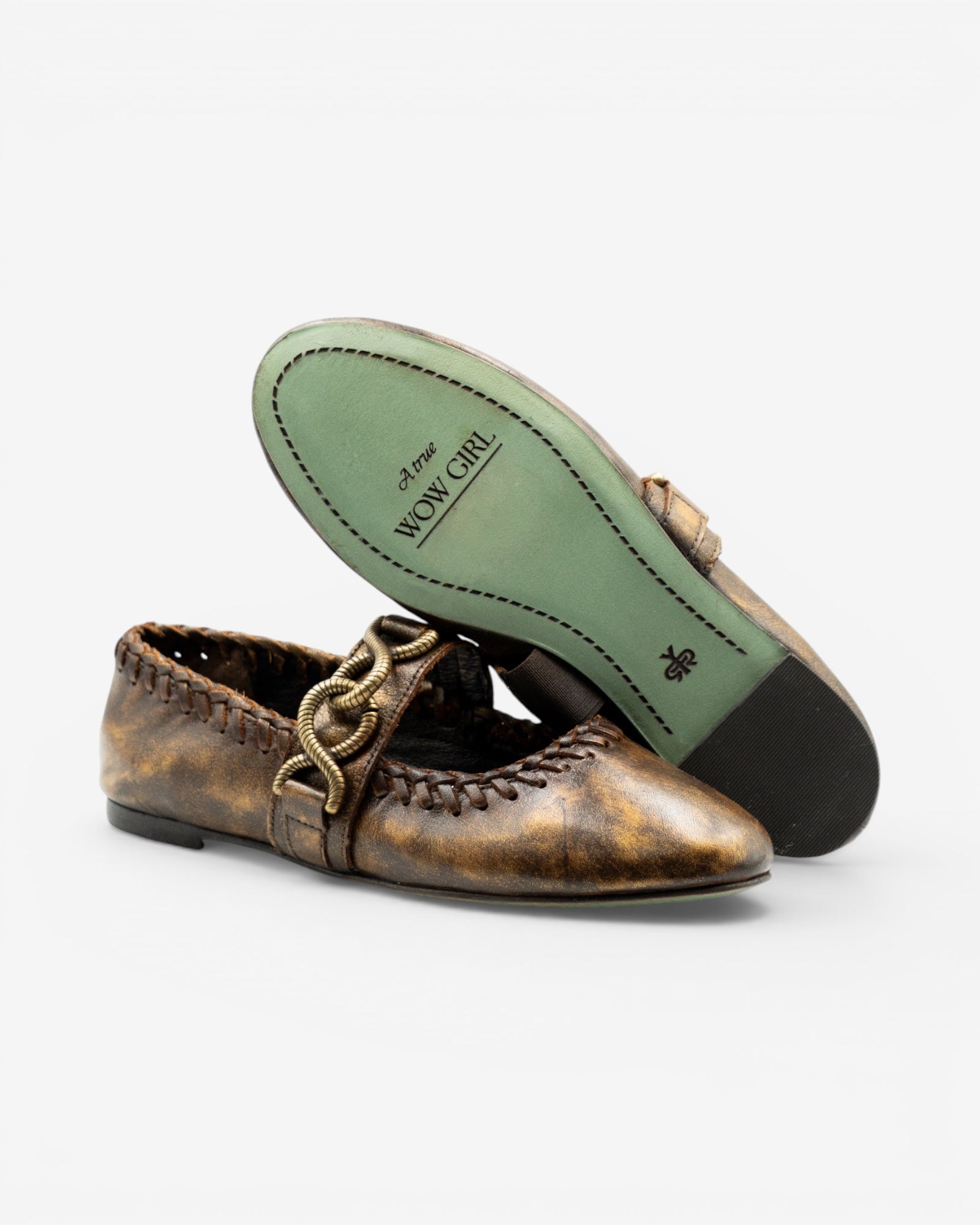 Flat Sadie Gold