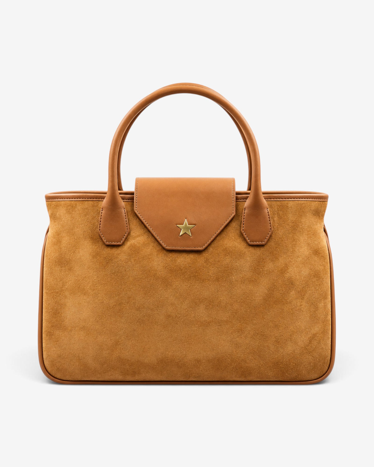 Bolsa Lyard Piel Italiana Cognac